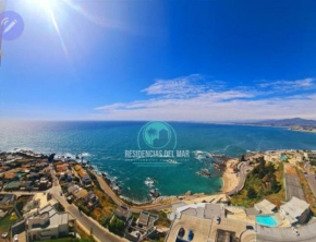 Vista al mar en Concón - Departamento de 1D 1B